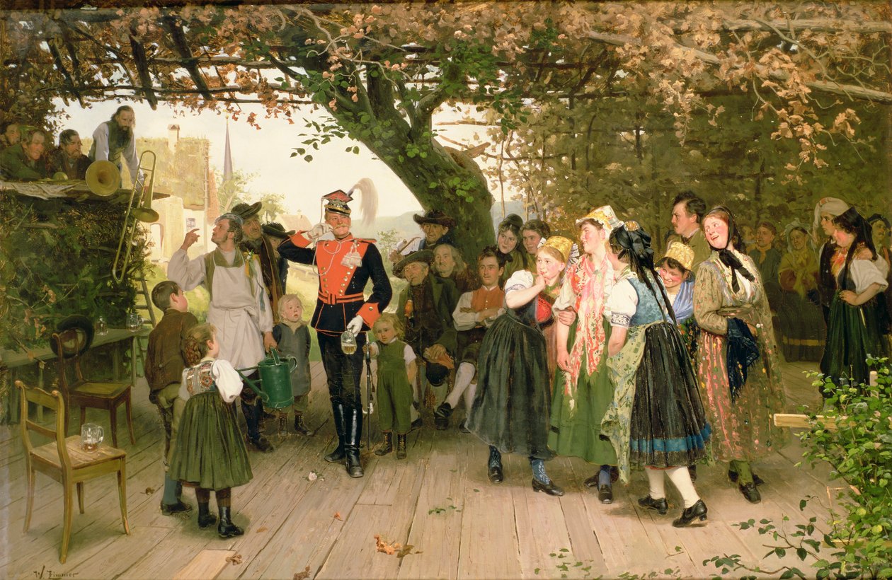 ರಜೆಯಲ್ಲಿ, 1883 (ತೈಲ) ಟರ್ಕಿ by Wilhelm Zimmer