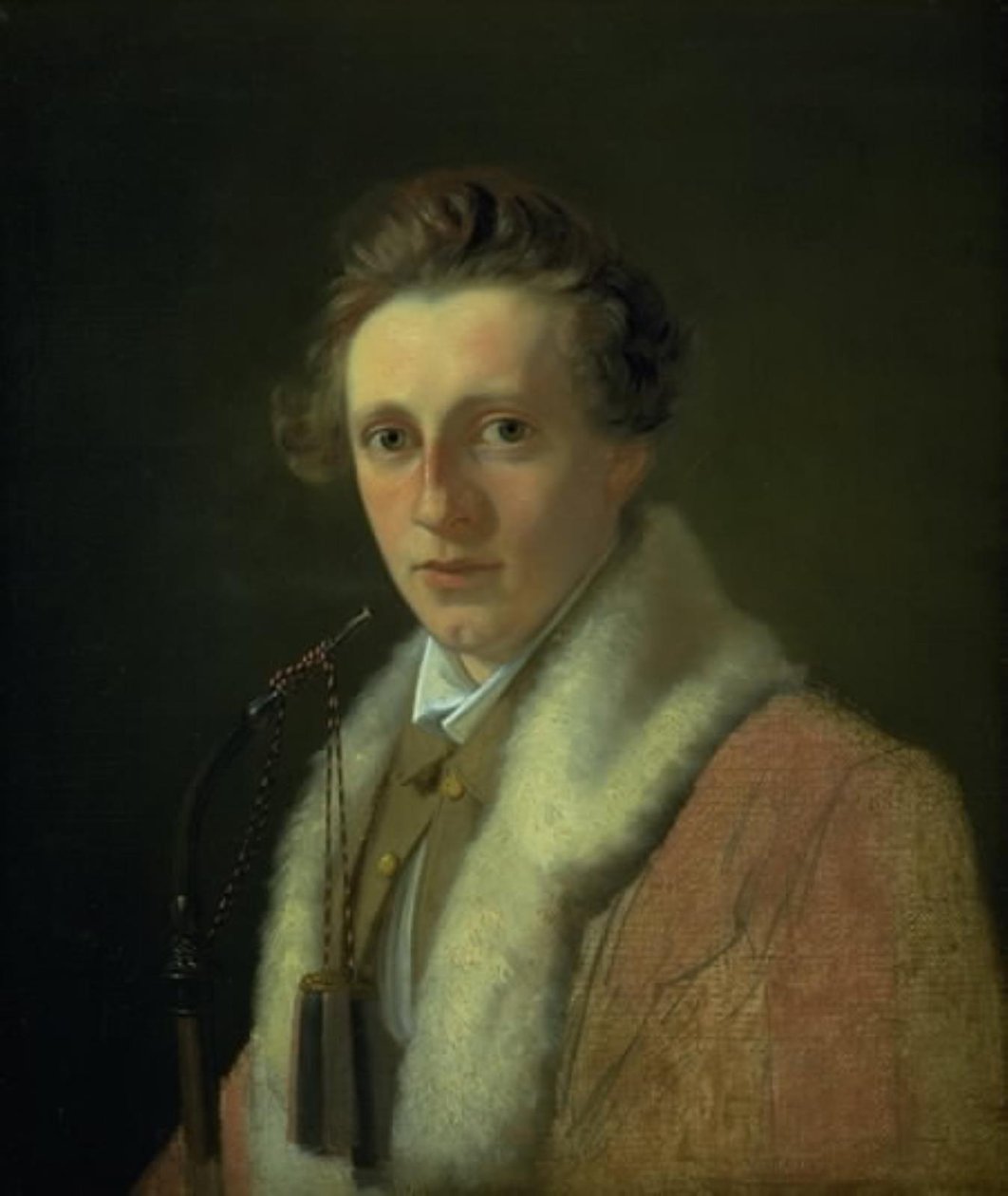 Alman Ressam Heinrich Marr by Wilhelm Bendz