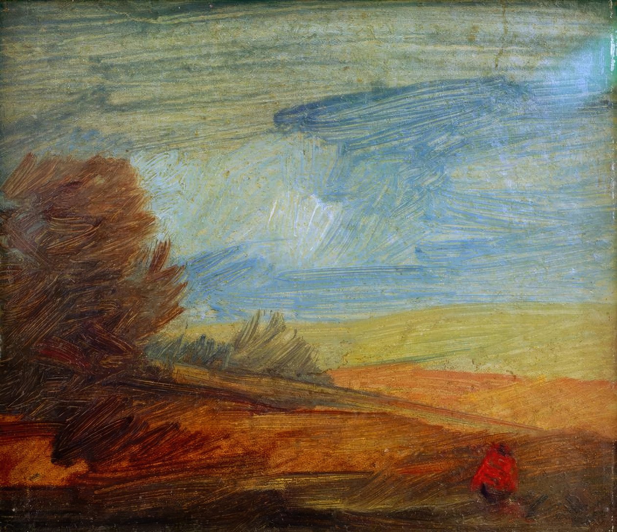 Lüthorster sonbahar manzarası by Wilhelm Busch