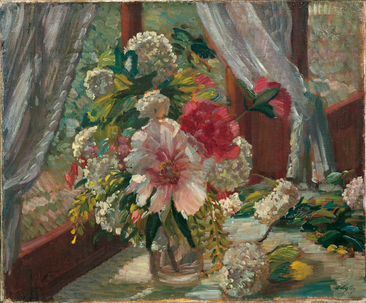çiçek resmi by Wilhelm Legler