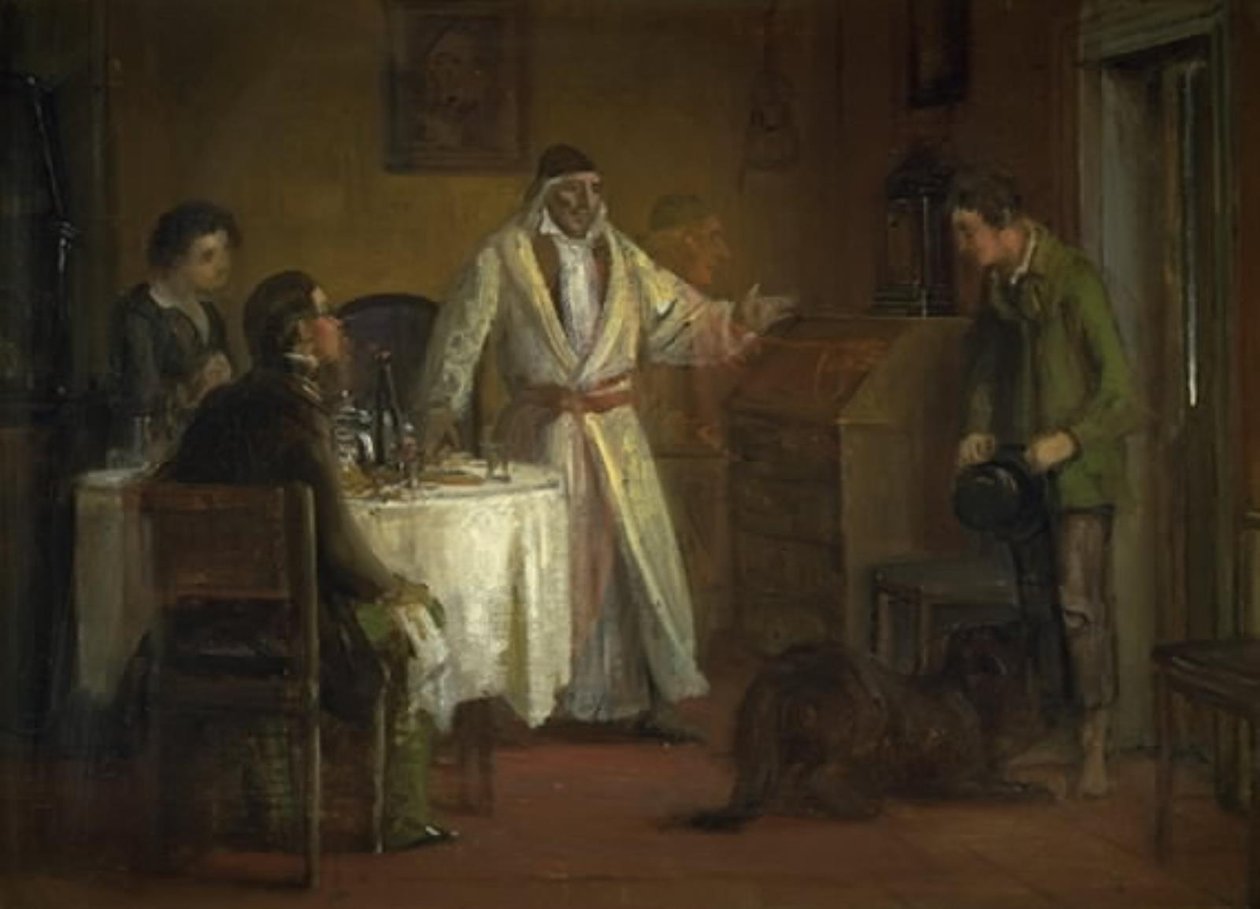Müsrif oğlunun dönüşü by Wilhelm Marstrand