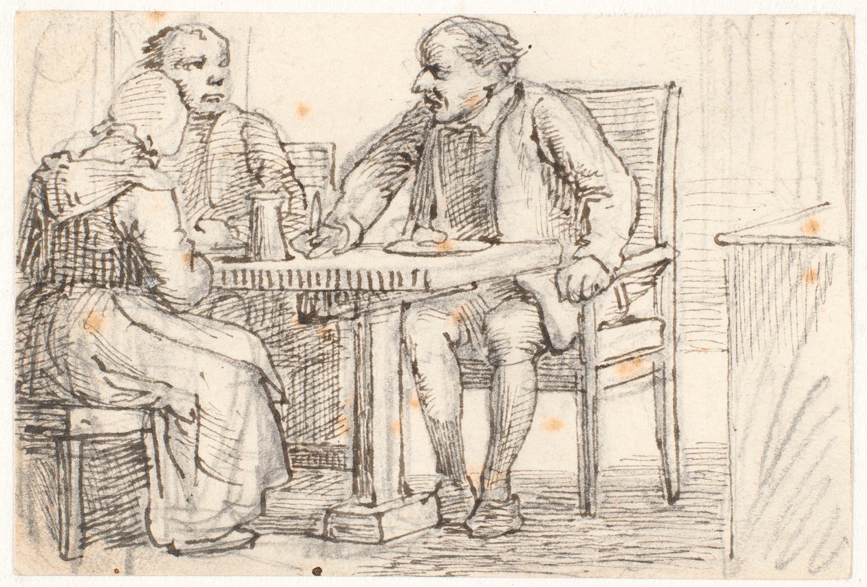 Köylülerin yemeğine ara verilmesi by Wilhelm Marstrand