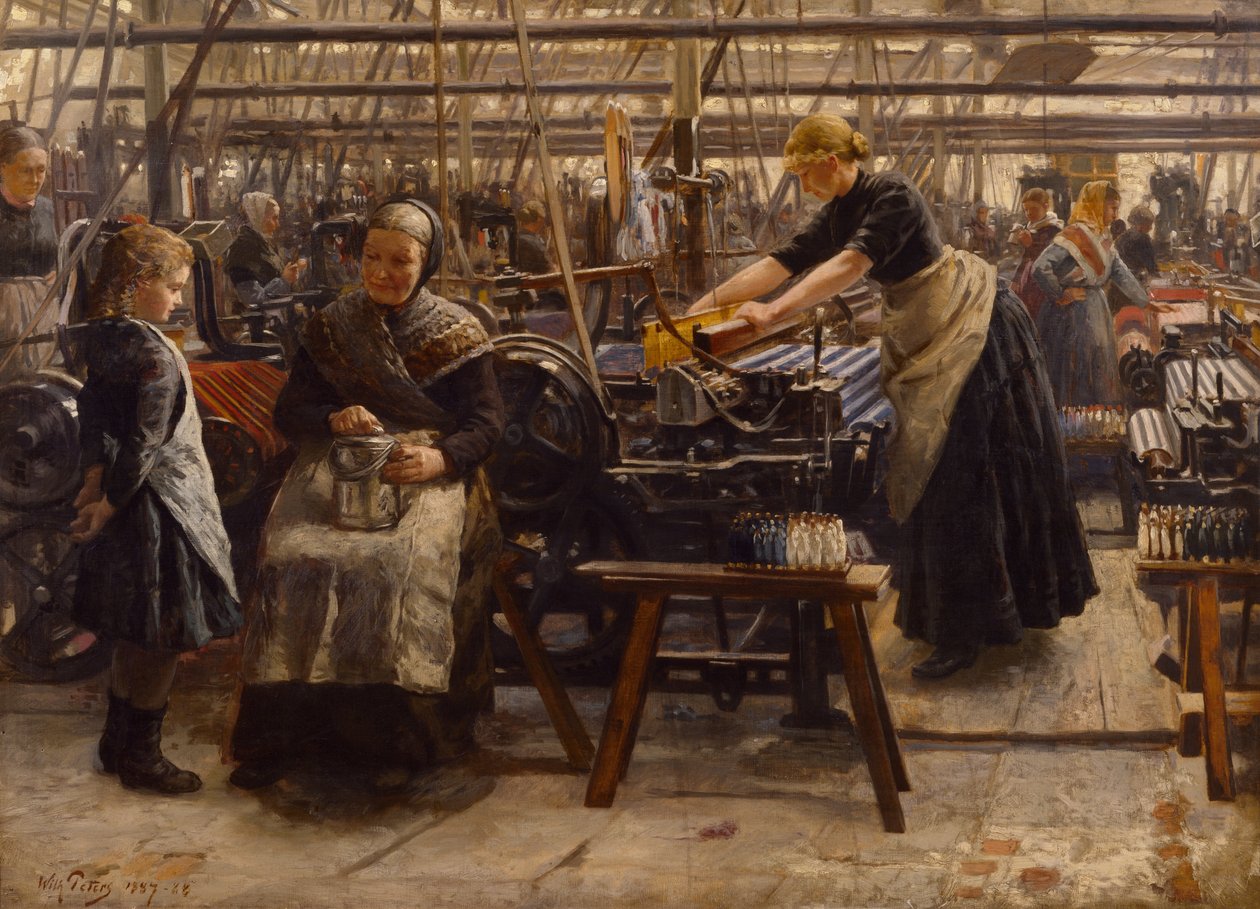 Tekerlekli Dokuma Fabrikası by Wilhelm Peters