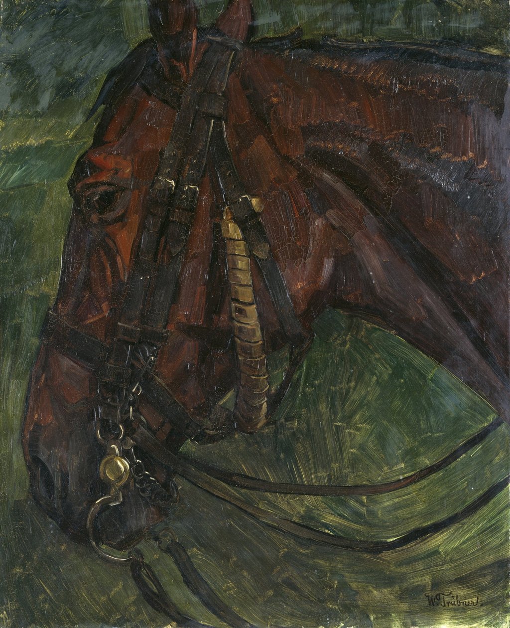 at kafası by Wilhelm Trübner