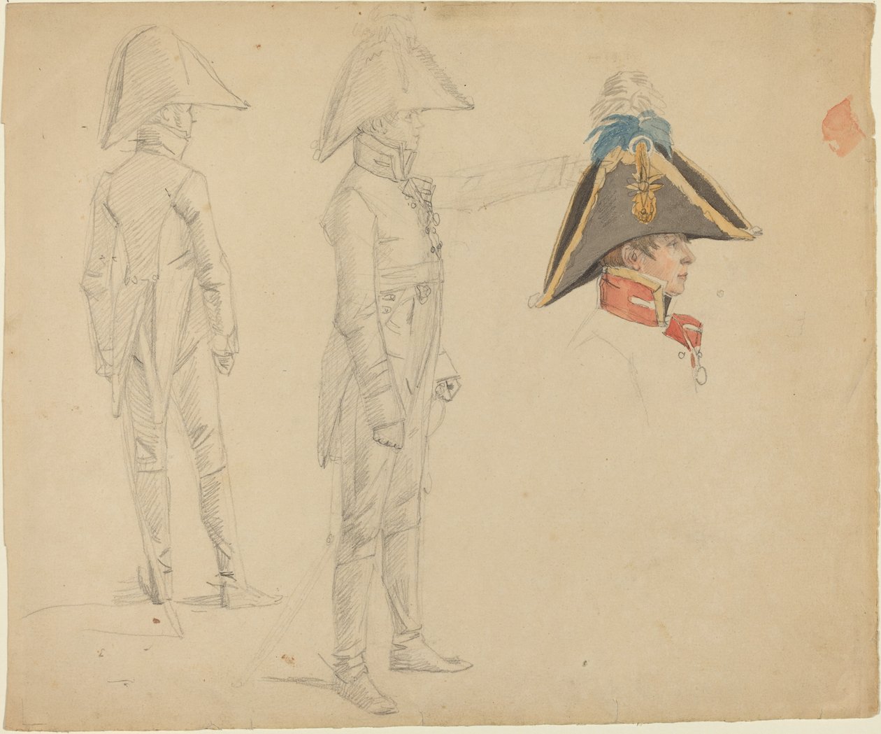 Binbaşı von Washington Çalışmaları by Wilhelm von Kobell
