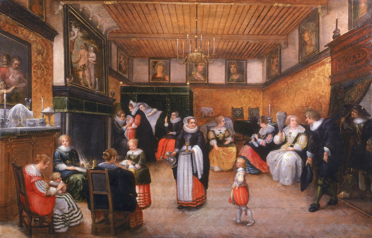 Doğum Günü, 1629 by Willem Anthonissone Anthonis