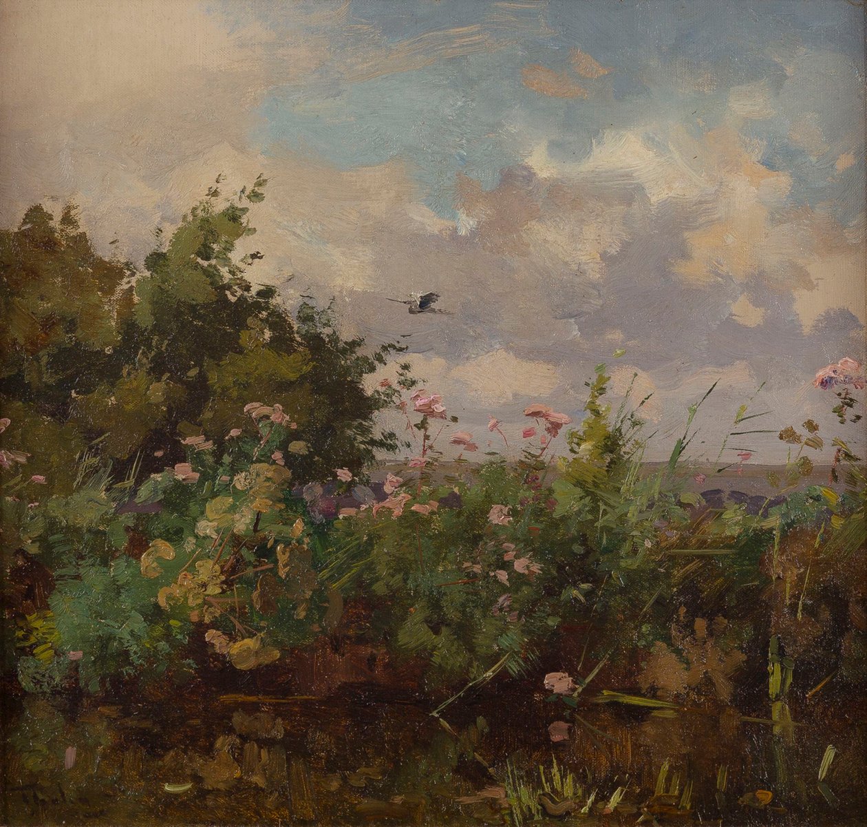 Hendek kenarında. by Willem Bastiaan Tholen