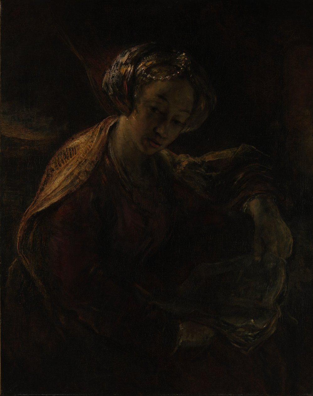 Sibil, yaklaşık 1654. by Willem Drost