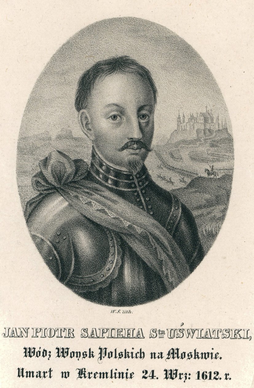 Jan Piotr Sapieha 1569-1611. by Willem Hondius