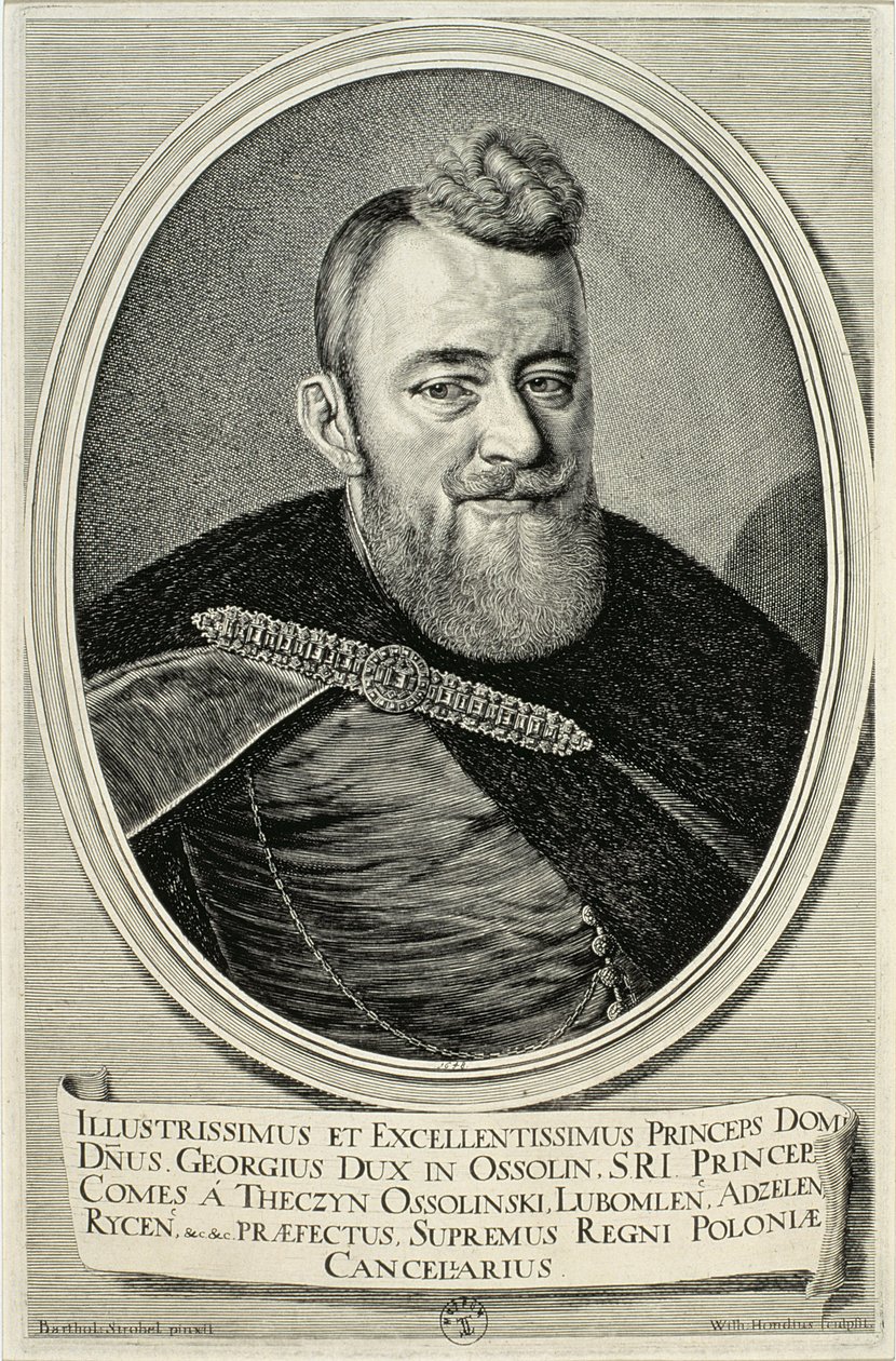 Jerzy Ossolinski (1595-1650) 1648 by Willem Hondius