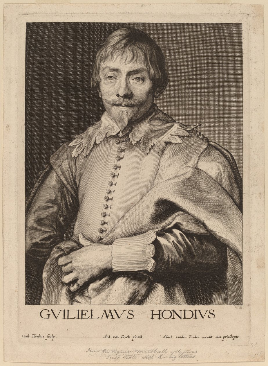 Willem Hondius by Willem Hondius after Sir Anthony van Dyck
