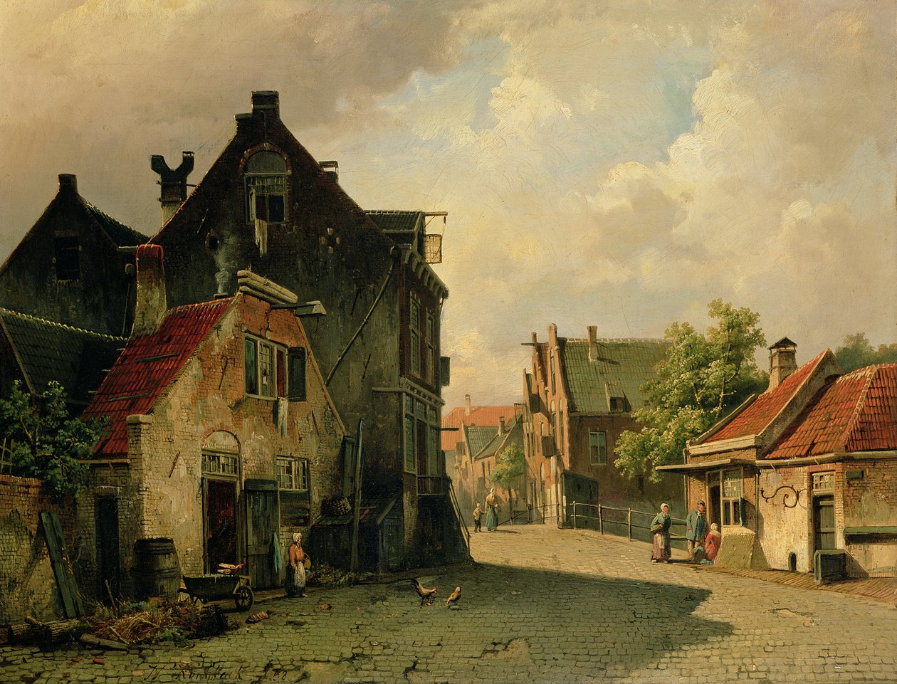 Bilinmeyen resim by Willem Koekkoek