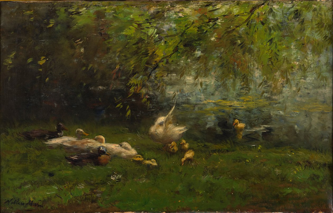 ördek cenneti by Willem Maris