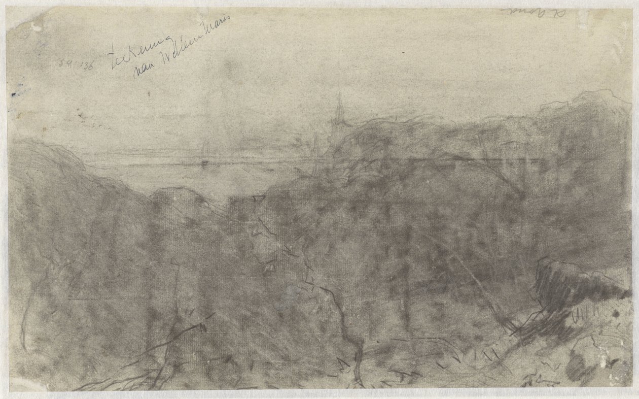 Scheveningen yakınlarındaki kum tepeleri by Willem Maris
