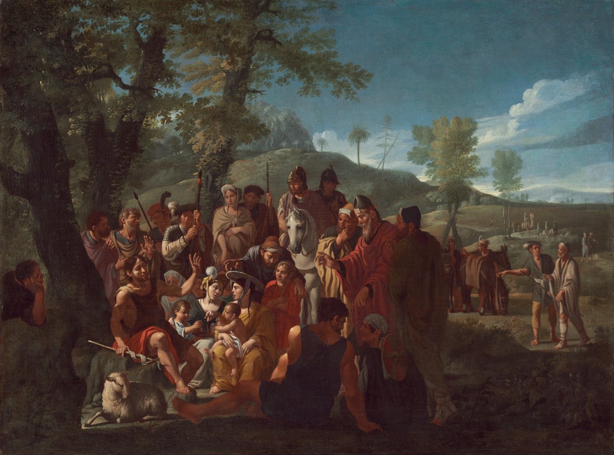 Vaftizci Yahya Vaazı, c. 1665. by Willem Reuter