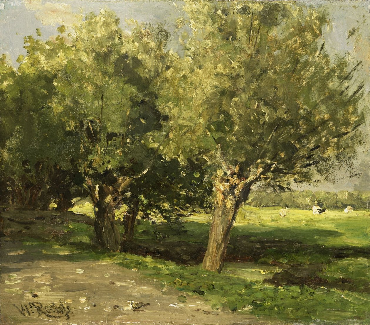Söğüt ağaçları by Willem Roelofs (I)