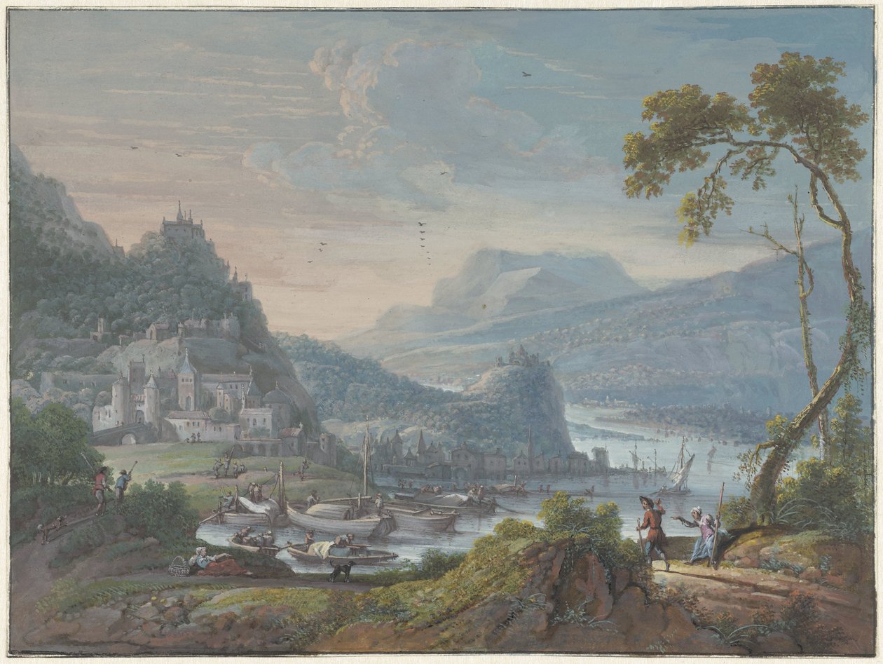 nehir manzarası by Willem Troost (I)