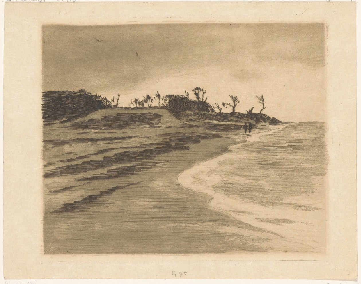 Valkeveen'deki Zuiderzee kıyı şeridi by Willem Arnoldus Witsen