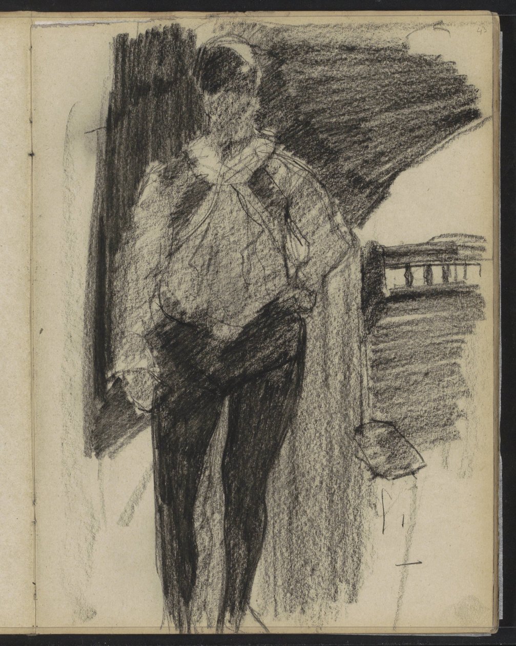 ayakta figür by Willem Arnoldus Witsen