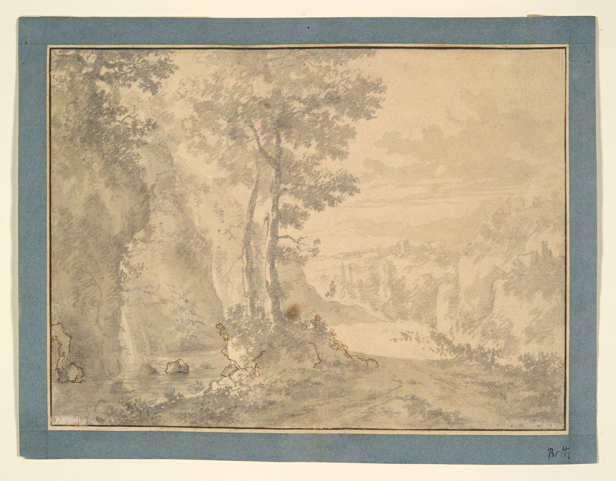 ormanlık sahne by Willem de Heusch
