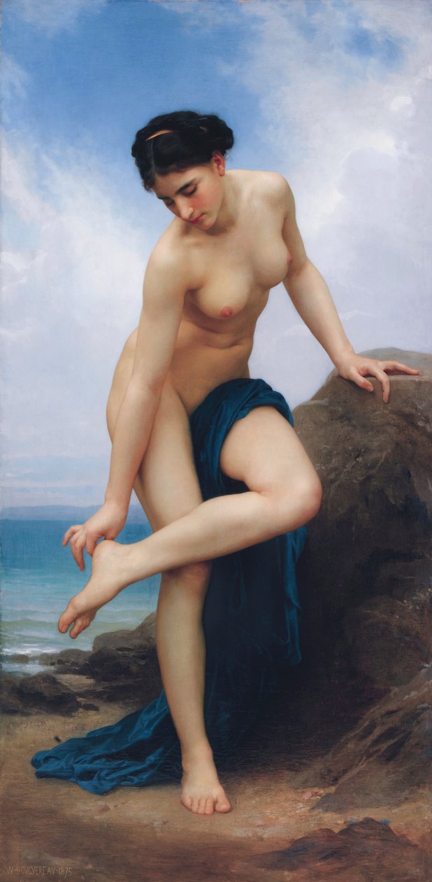 Banyodan Sonra by William Adolphe Bouguereau