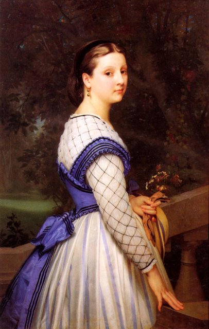 Montholon Kontesi by William Adolphe Bouguereau