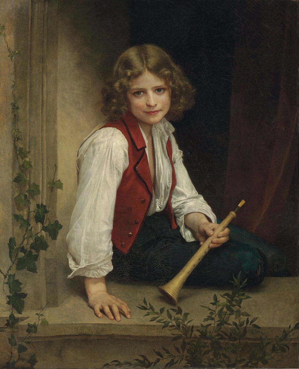 Pifferaro by William Adolphe Bouguereau