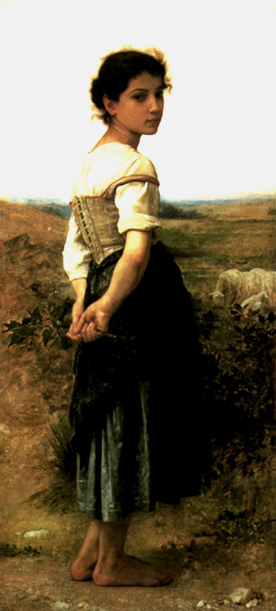 Genç Çoban by William Adolphe Bouguereau