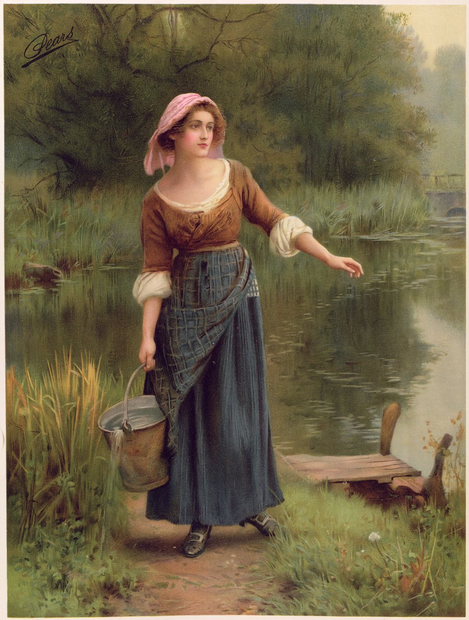 Armut Yıllığından Rustik Bir Güzel, 1912 by William Affleck