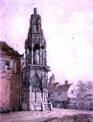 Waltham Cross, 1812 (kağıt üzerinde wc) by William Alexander