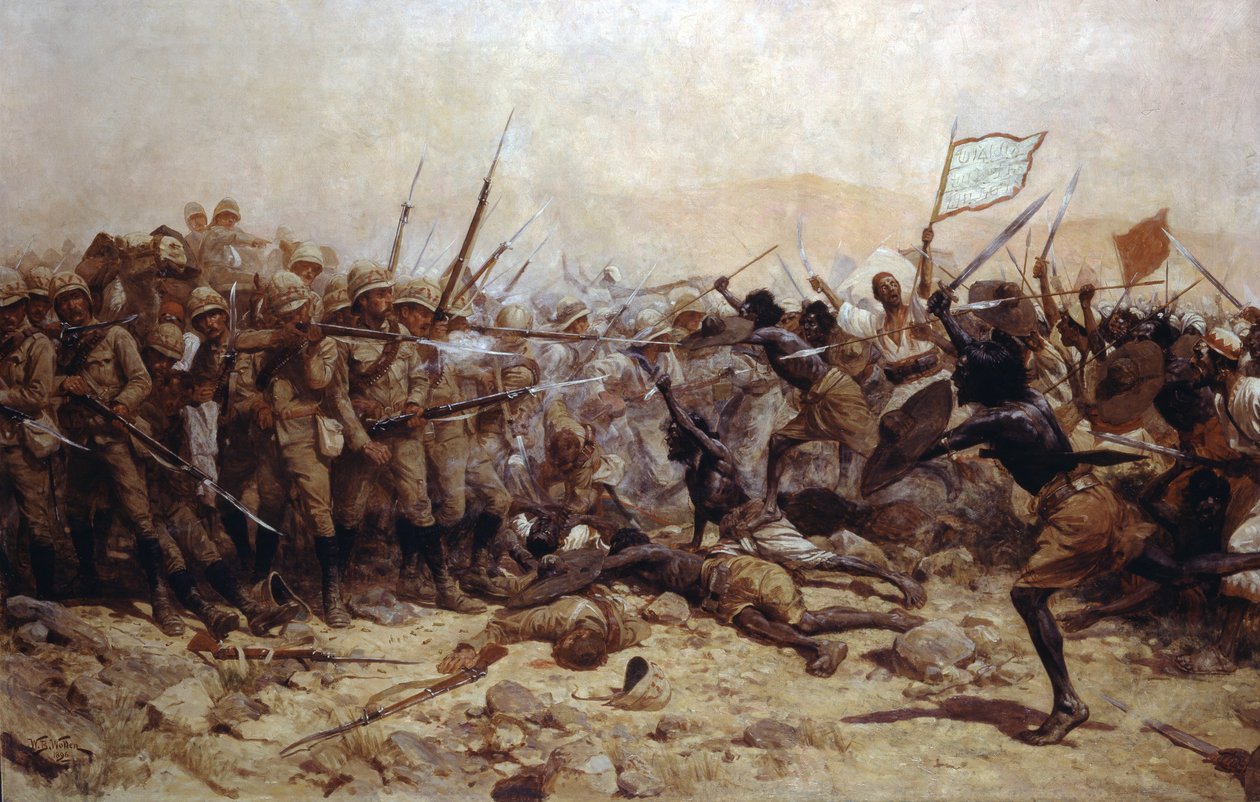 Abu Klea Savaşı, 17 Ocak 1885, 1896 by William Barnes Wollen