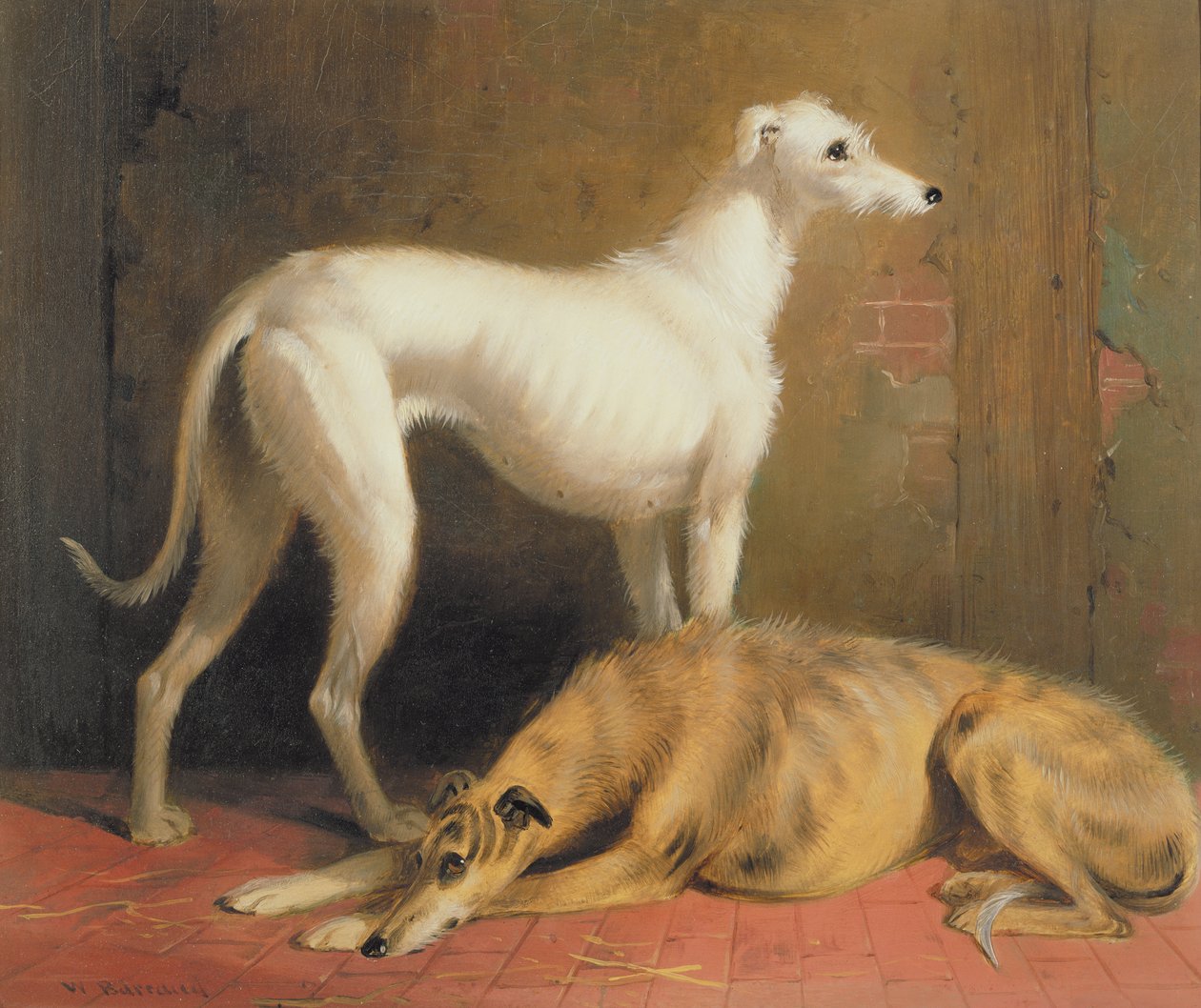 ಇಂಟರ್‌ಟರ್ಕ್‌ನಲ್ಲಿರುವ ಡೀರ್‌ಹೌಂಡ್‌ಗಳು by William Barraud