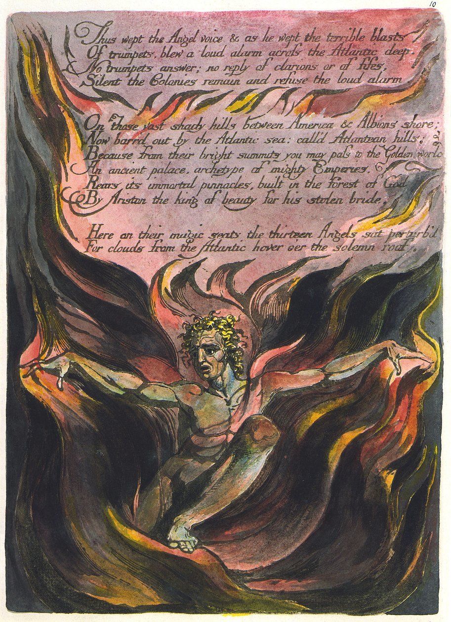 Amerika Bir Kehanet by William Blake