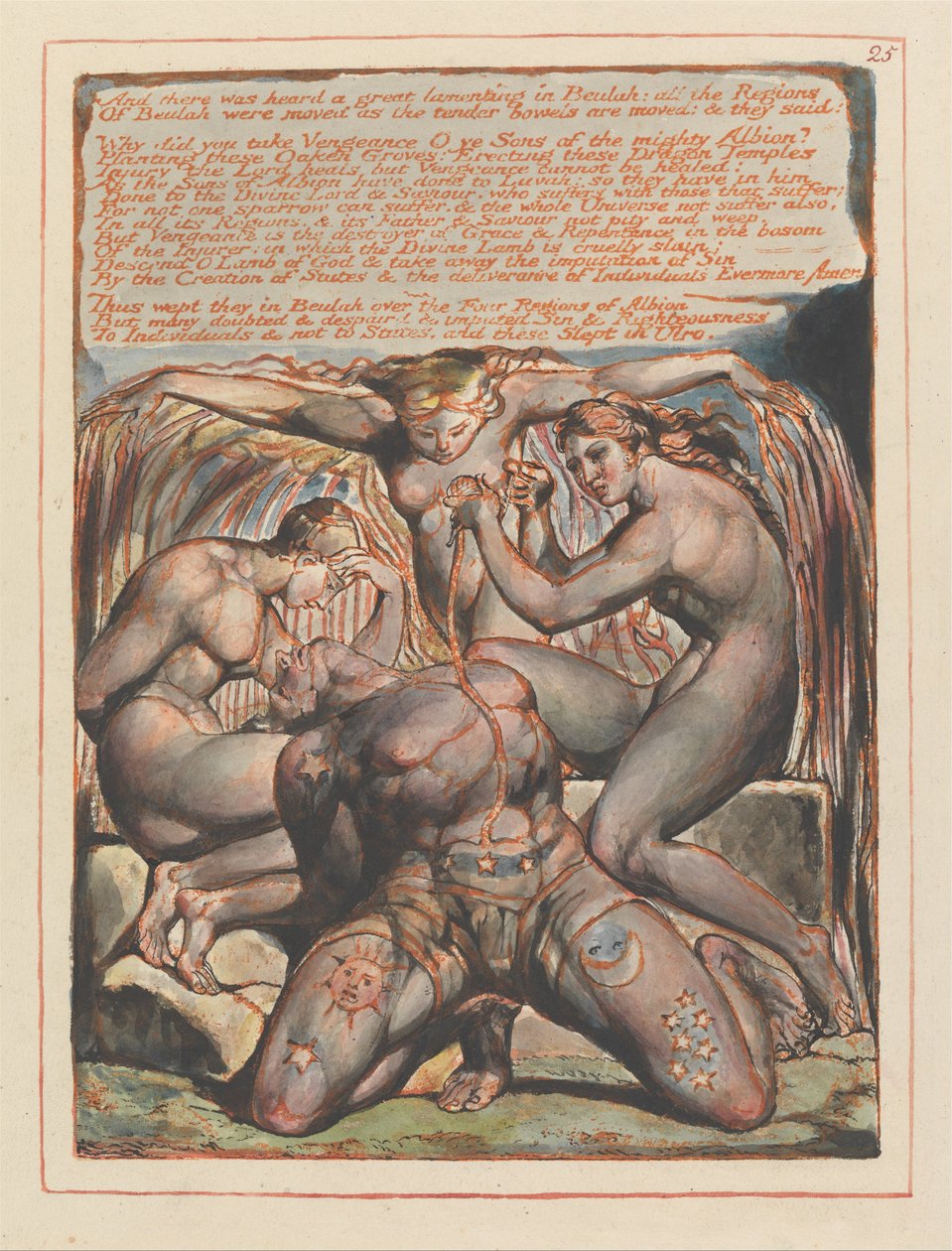 Kudüs, Levha 25, by William Blake