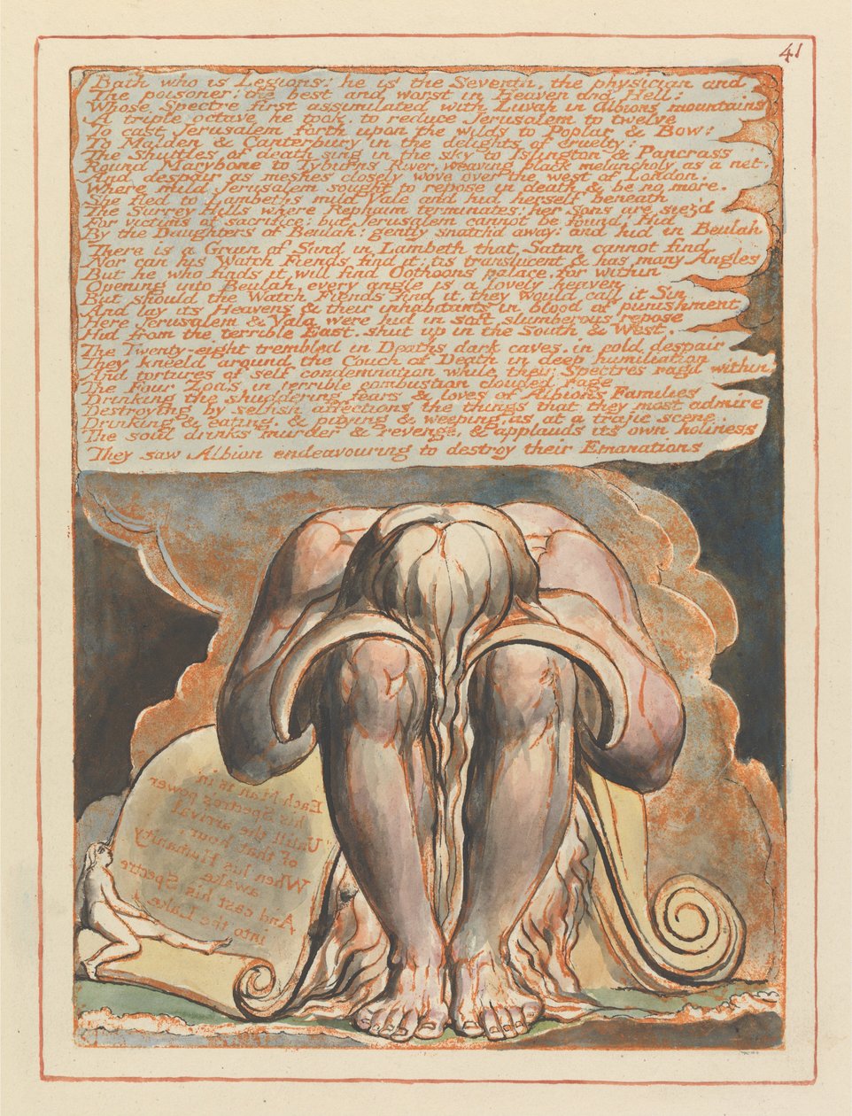 Kudüs, Plaka 41, by William Blake