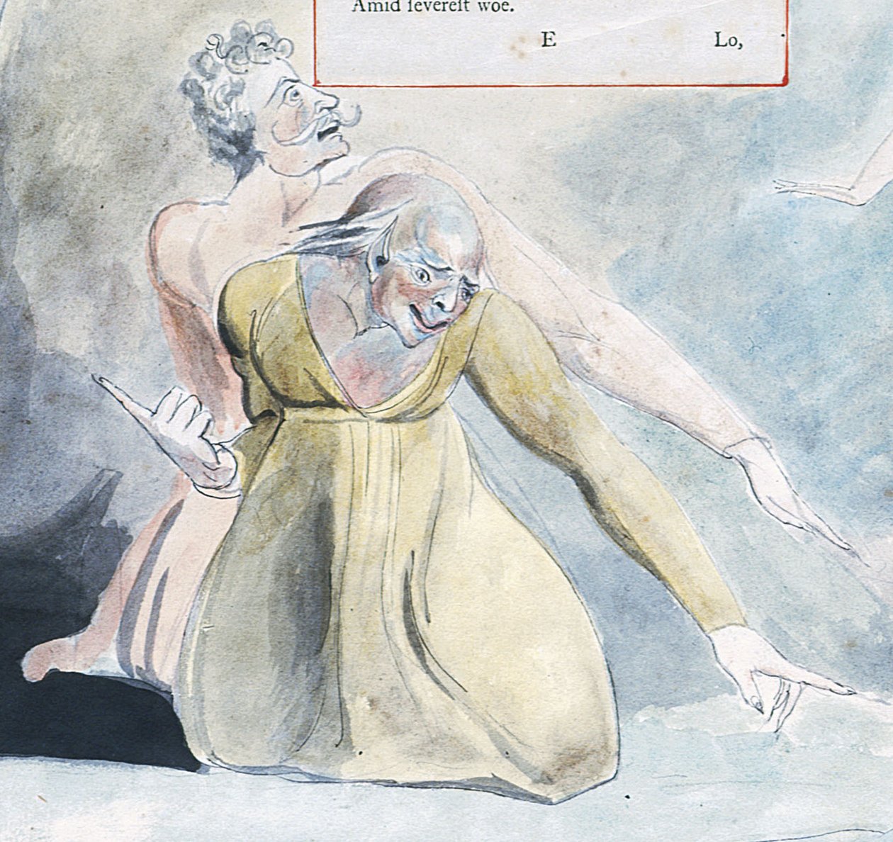 nesne 19 Butlin 335-19 detay by William Blake