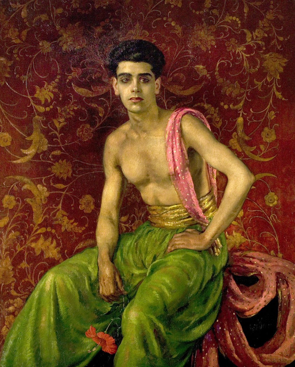Ebegümeci Çiçeği, c.1922 by William Bruce Ellis Ranken