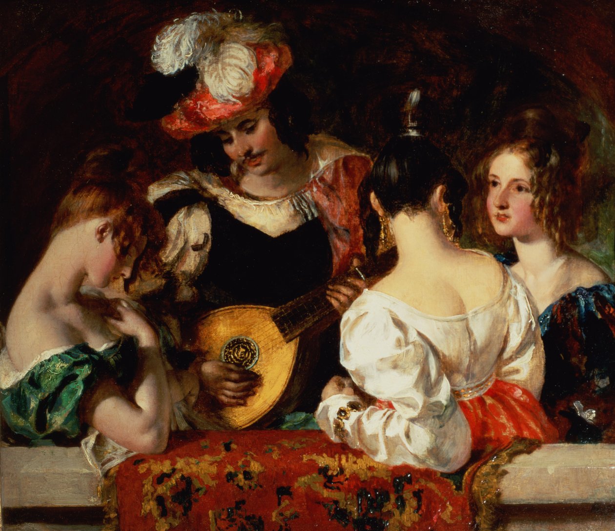 Ud Oyuncusu (petrol) by William Etty