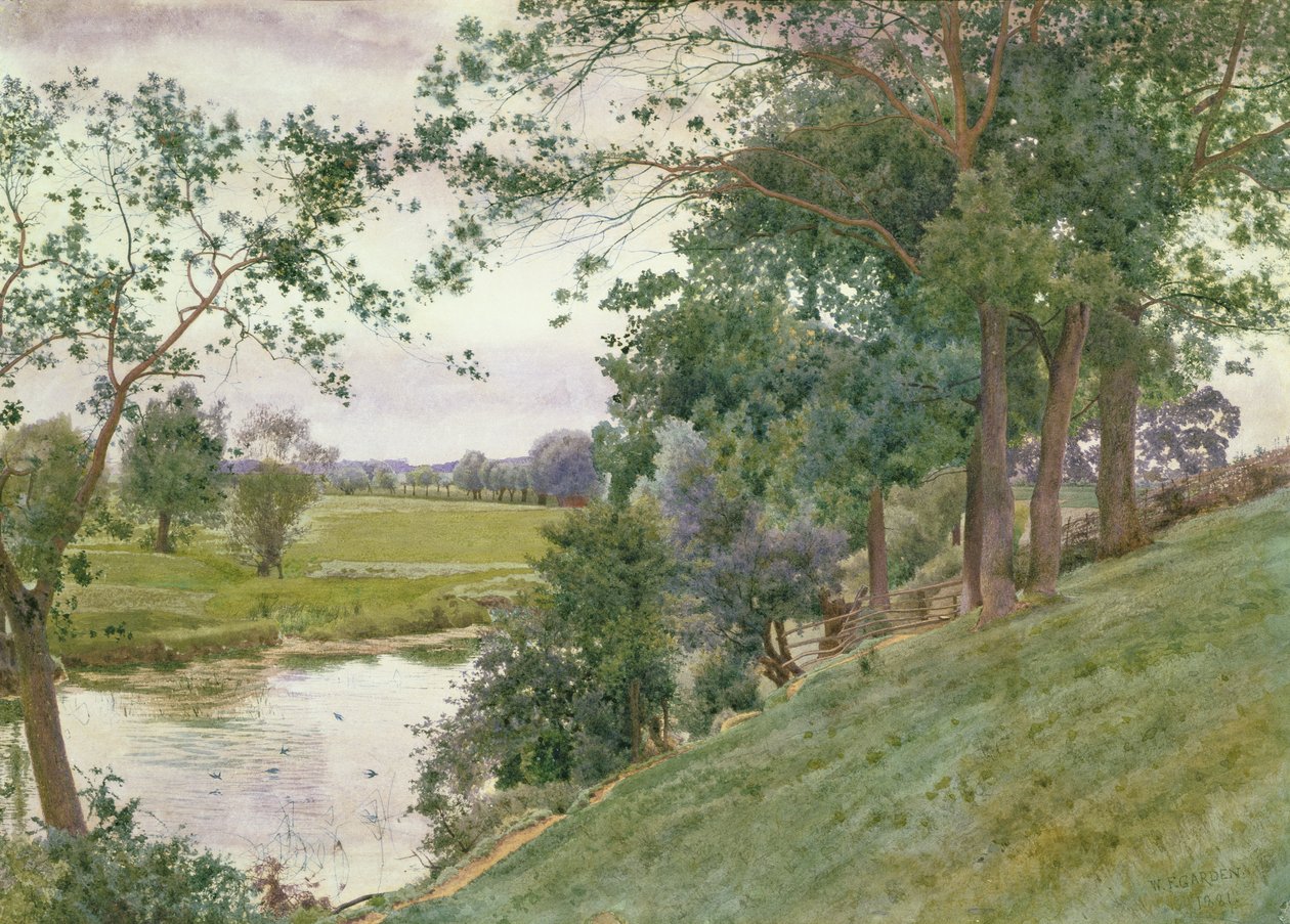 Sessiz Bir Köşe by William Fraser Garden