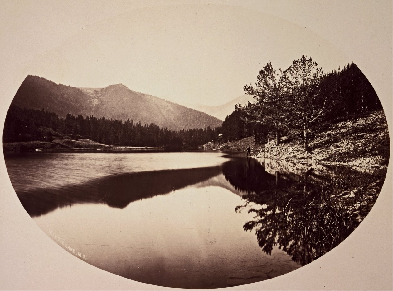 Mistik Göl. by William Henry Jackson