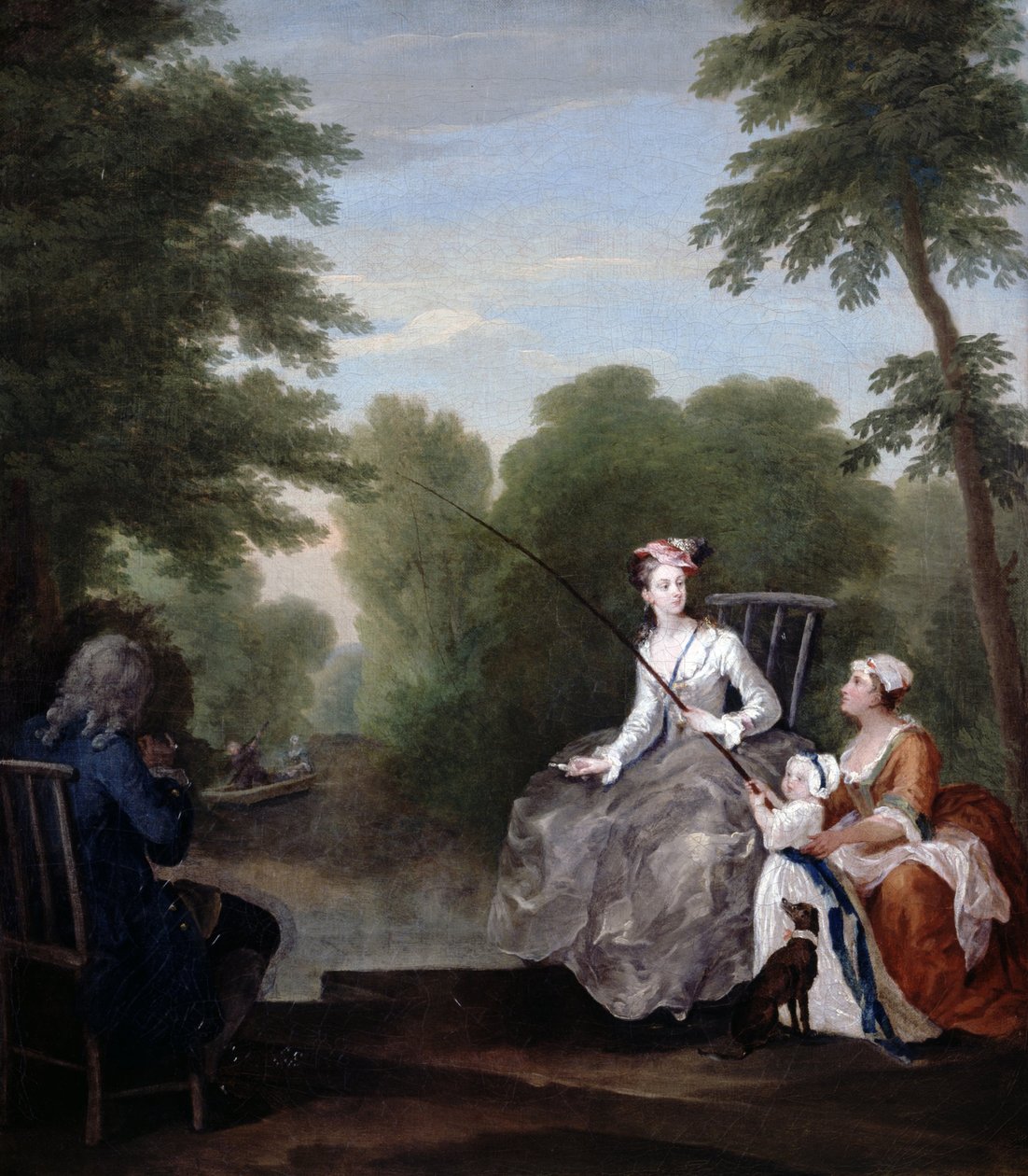Balık Tutma Partisi by William Hogarth