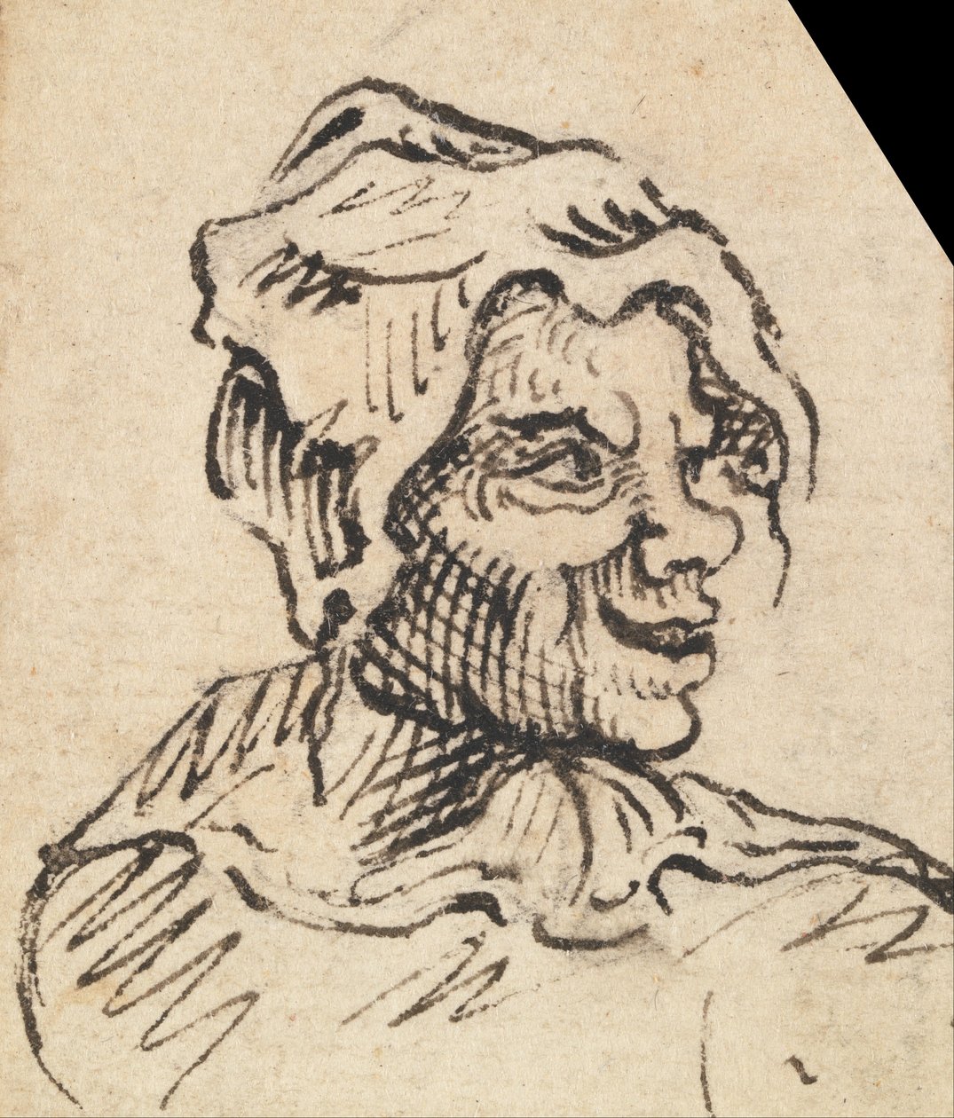 Grotesk Kadın Kafası by William Hogarth