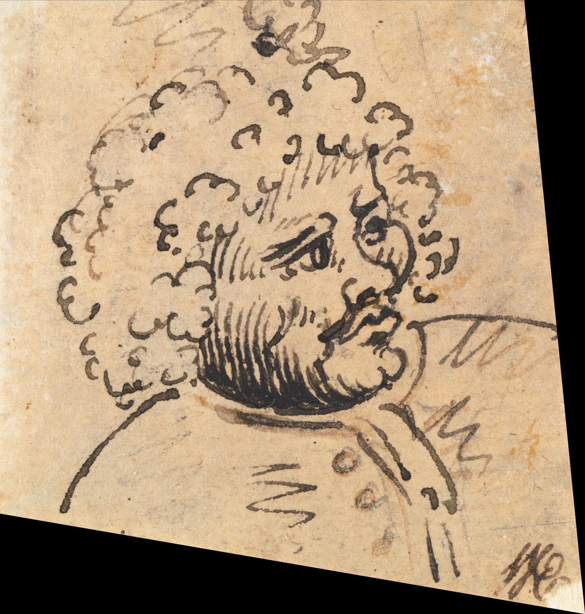 Grotesk Kadın Kafası by William Hogarth