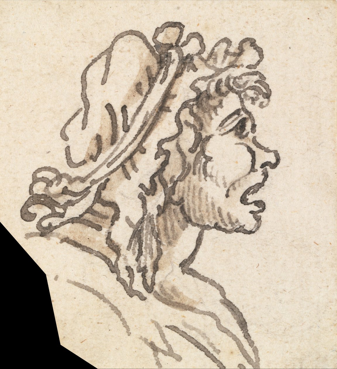 Grotesk Erkek Kafa by William Hogarth