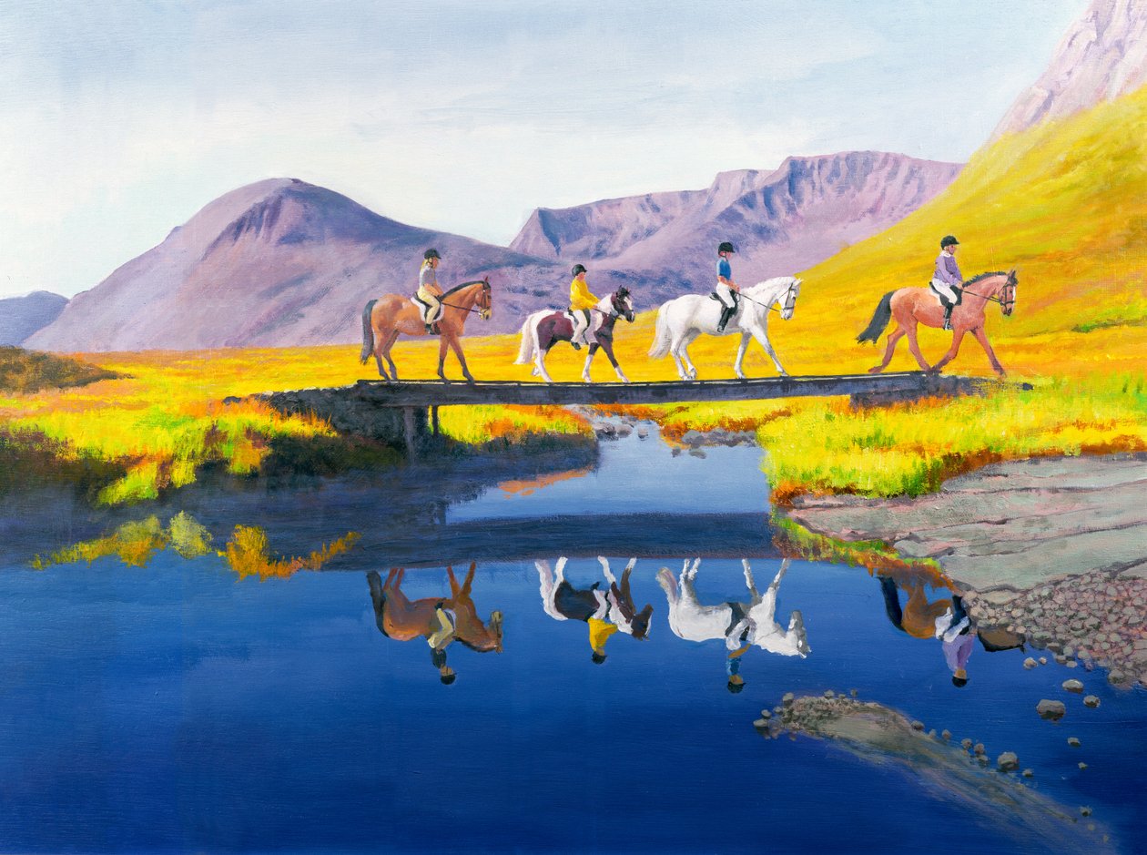 ಕೈರ್ನ್ಗಾರ್ಮ್ಸ್ ಟರ್ಕಿಯಲ್ಲಿ ಕನ್ನಡಿ by William Ireland