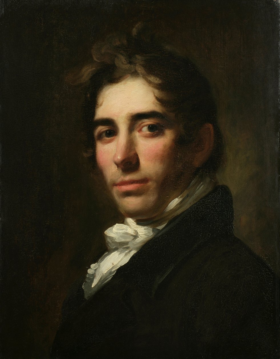 Asher B. Durand (1796-1886), 1819 (ahşap panel üzerine yağlı boya) by William Jewett