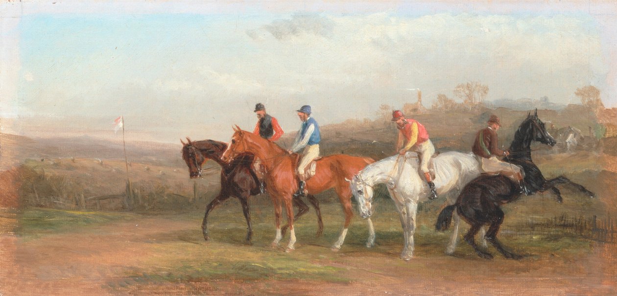 Steplechasing- Başlangıçta by William Joseph Shayer