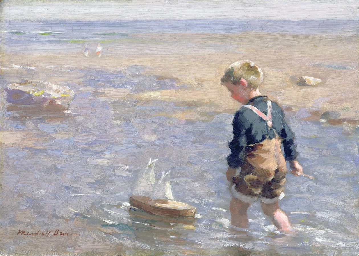 Oyuncak Tekne (tahta) by William Marshall Brown