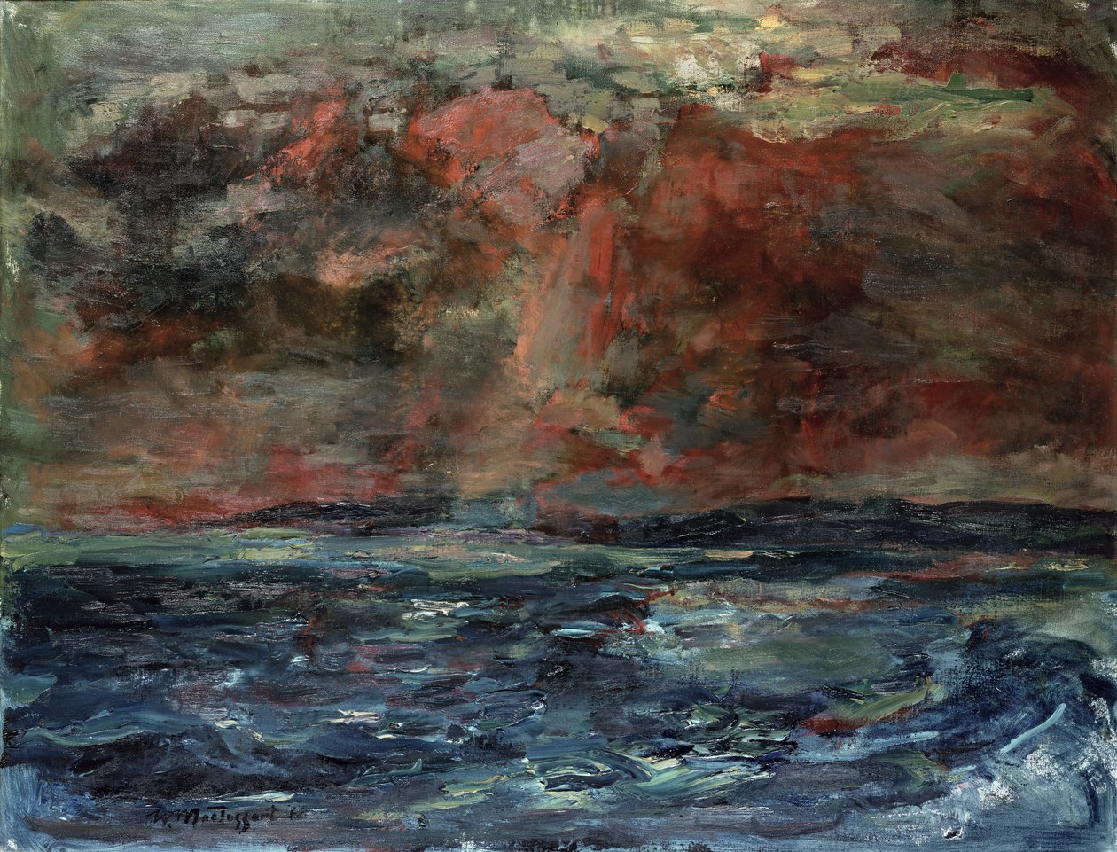 Fırtına bulutu by William McTaggart