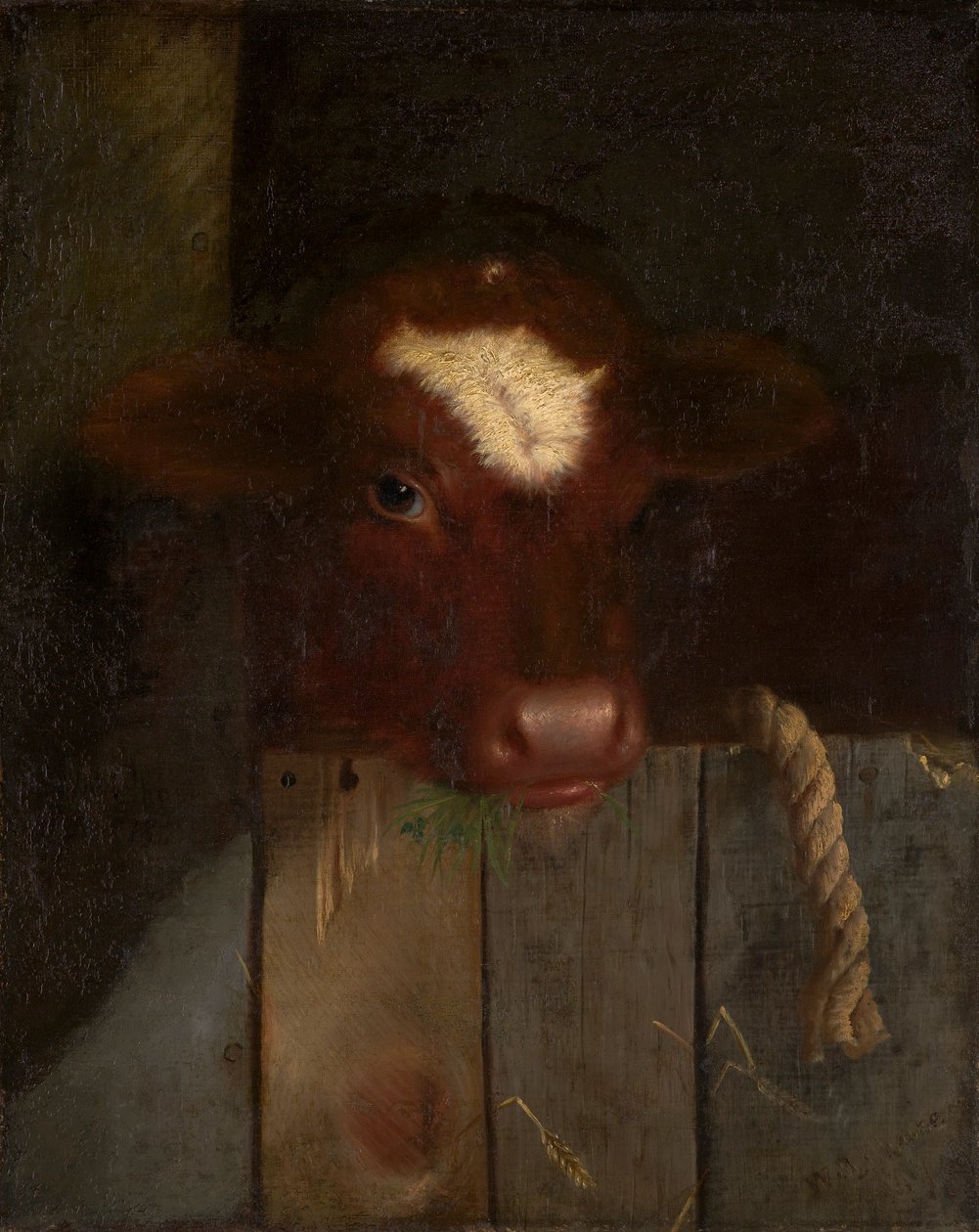 Aile İneği (Buzağı Başı) by William Merritt Chase